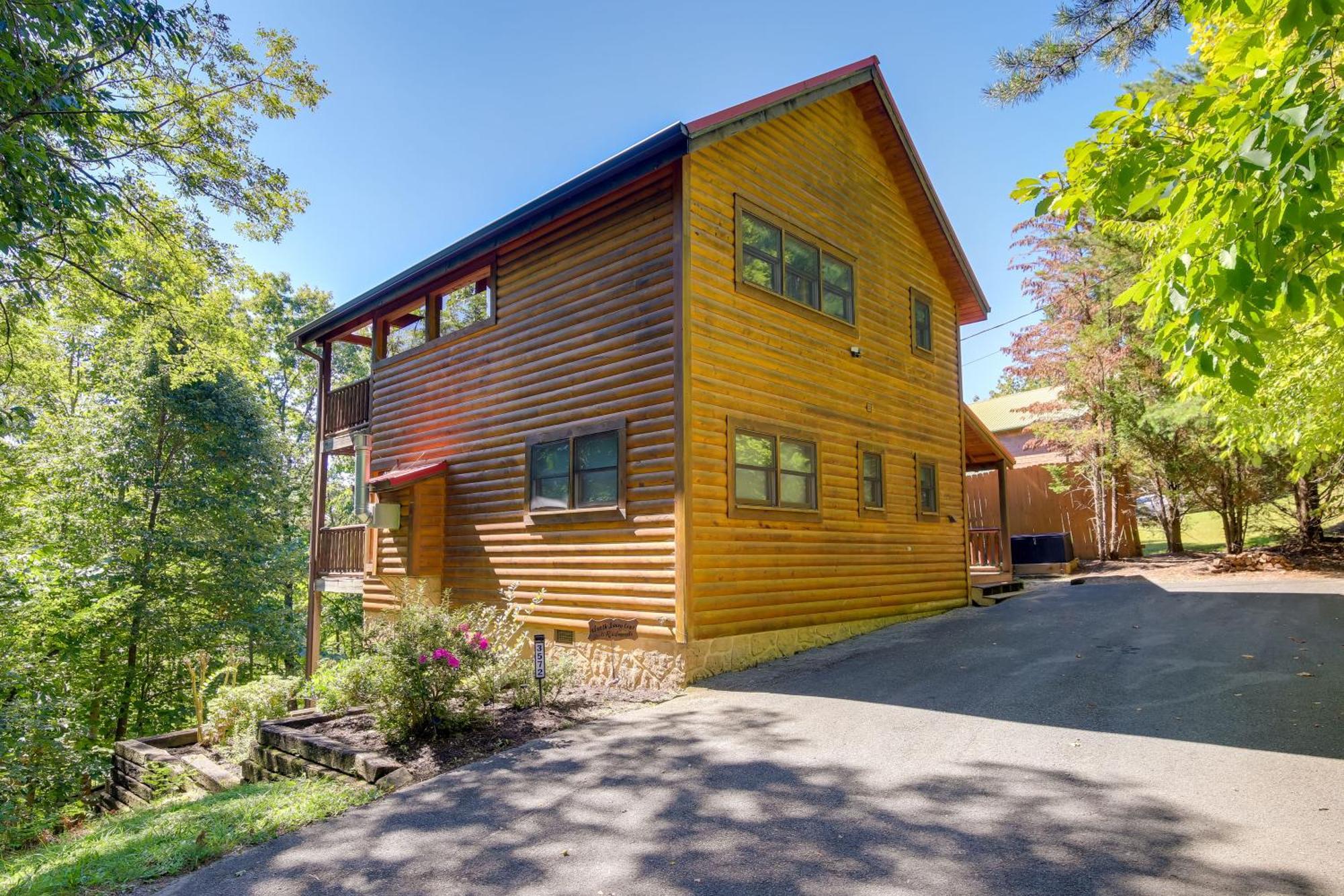 Secluded And Wooded Wears Valley Cabin With Fire Pit! Sevierville Kültér fotó